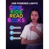 Lumoonosity Cool Kids Read Books Neon Sign - Reading Neon