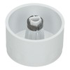 SPARES2GO Programme Control Button Knob compatible with Beko Dishwasher (White)