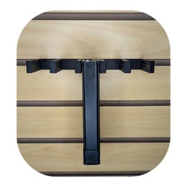 Hammy3DPrints Mount for Zastava M77 Pap Mags - Slatwall | Magazine Holder Storage Rack (Dakota with Metal Track Insert, No Baseplate Lip)