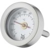 WMF Vitalis Thermometer, Ersatzteil für Dampfgarer Glasdeckel rechteckig, Cromargan Edelstahl