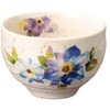 Muneho Kiln 501-23-463 Hot Water Only, Blue Flowers, Single Bowl