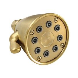 Kingston Brass K139A7 Victorian Shower Head, Brushed Brass 3.63 x 3.63 x 4.75