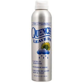Chris Christensen Quench Leave in Dog Conditioning Spray, Groom Like a Professional, Moisturize, UV Protection, Made in USA, 8 oz