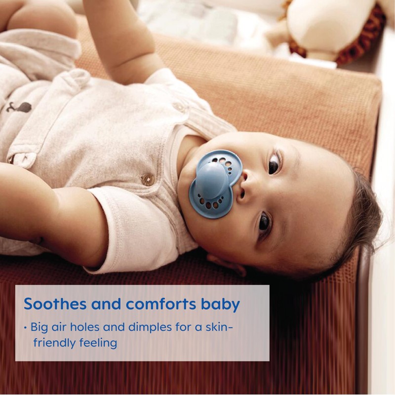 MAM Original Night Pacifiers, Binky Pacifier for 6-16 Months, BPA-Free
