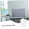 SHINEOFI 12pcs Radiator Protective Sleeve Durable Plastic Cover for Radiator