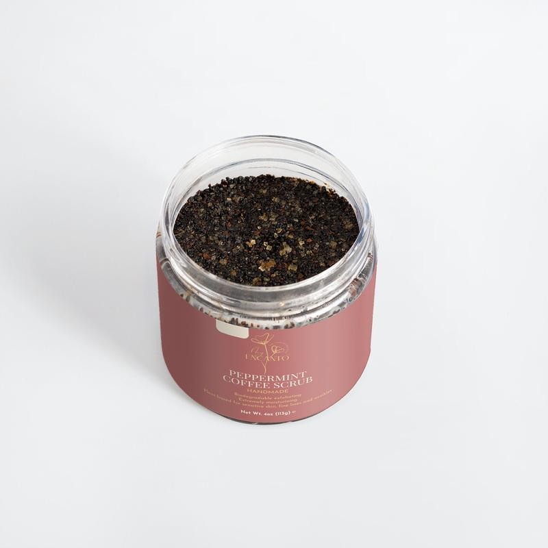 Peppermint Coffee Scrub – Natural Exfoliating Body & Face Scrub