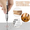 XUKZIMA 1 Pcs Automatic Center Punch, 5" Spring Loaded Center