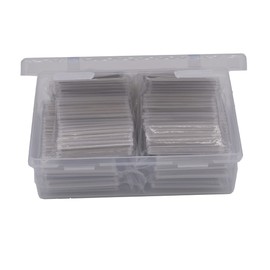 Primeda-telecom Fiber Optic Fusion Splice Protection Sleeve Clear 1000pcs,Come with Box (Recovered Dia.2.5mm,60mm)