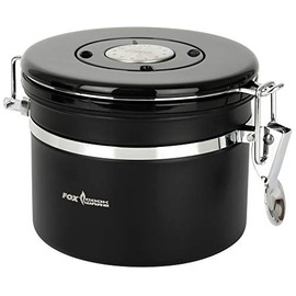 Fox Cookware Coffee Tea Storage - Coffee Tin for Coffee & Tea Powder, Storage Box, Tea Canister, Coffee Box