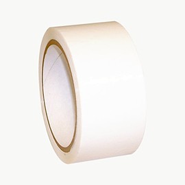 JVCC OPP-20C Economy Grade Colored Packaging Tape: 2 in. x 55 yds. (White)