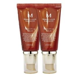 (MISSHA) MISSHA M Perfect Cover BB Cream 50ml No. 21 x 2 ea. 35213114 / (MISSHA)미샤 M 퍼펙트 커버 비비크림 50ml 21호 x 2개35213114