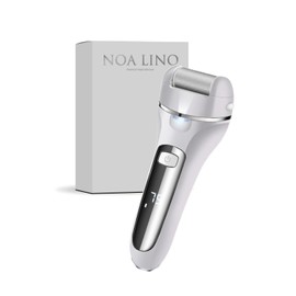 Exfoliating Remover [Speed Adjustment x 3 Types of Heads Replaceable] Skin Care, Heel Sharpening, Heel Care (White)