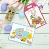 ORIGACH Easter Bunny Stamps and Dies Set for Card Making
