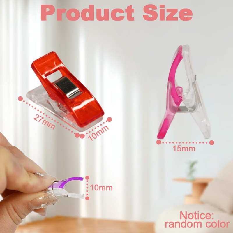 Ram® 30 x Sewing Crocheting Knitting Pins Clips For Fabric