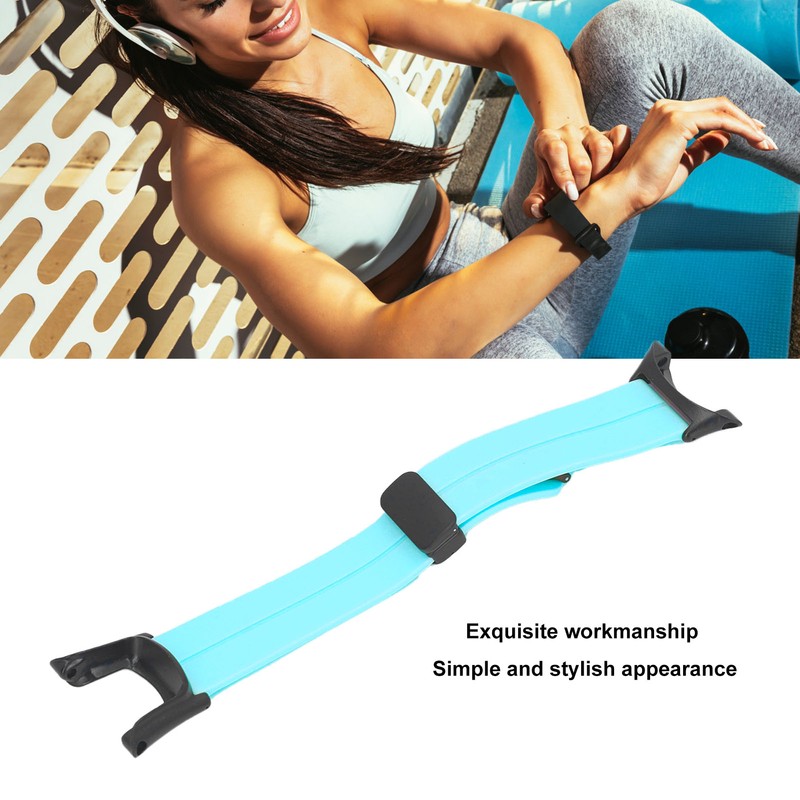 Silicone Watch Strap Waterproof Magnetic Folding Buckle Replacement Watchband for
