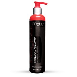 TIBOLLI Hydrating Hair Shampoo (10.1 Fl Oz/300 ml) Argan Oil to Help Moisture Repair Shampoo Dye Free Smoothing Treatment for Damaged Hair to Strengthen Paraben Sulphate