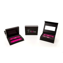 Delashious Magnetic Eyelashes, Natural Look Synthetic Feather-Weight Re-Usable Full Lash and Half Lash