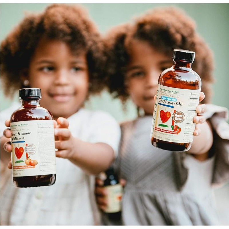Child Life's Pure Arctic Cod Liver Oil, Natural Strawberry Flavour,