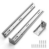 22 Inches Drawer Slides - 2 Pairs Soft Close Drawer