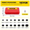 VEVOR Oil Filter Socket Set, 14 Pcs Oil Filter Wrench