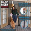 Magic Mesh Double Door- Hands Free Magnetic Screen Door, Fits