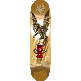 Powell Peralta Andy Anderson Hydrant Flight Skateboard Deck, Gold Foil, 8.4" x 32"