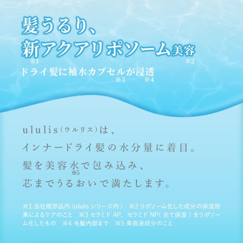 ululis Ullis Water Conch Control Hair Oil, Body 3.4 fl