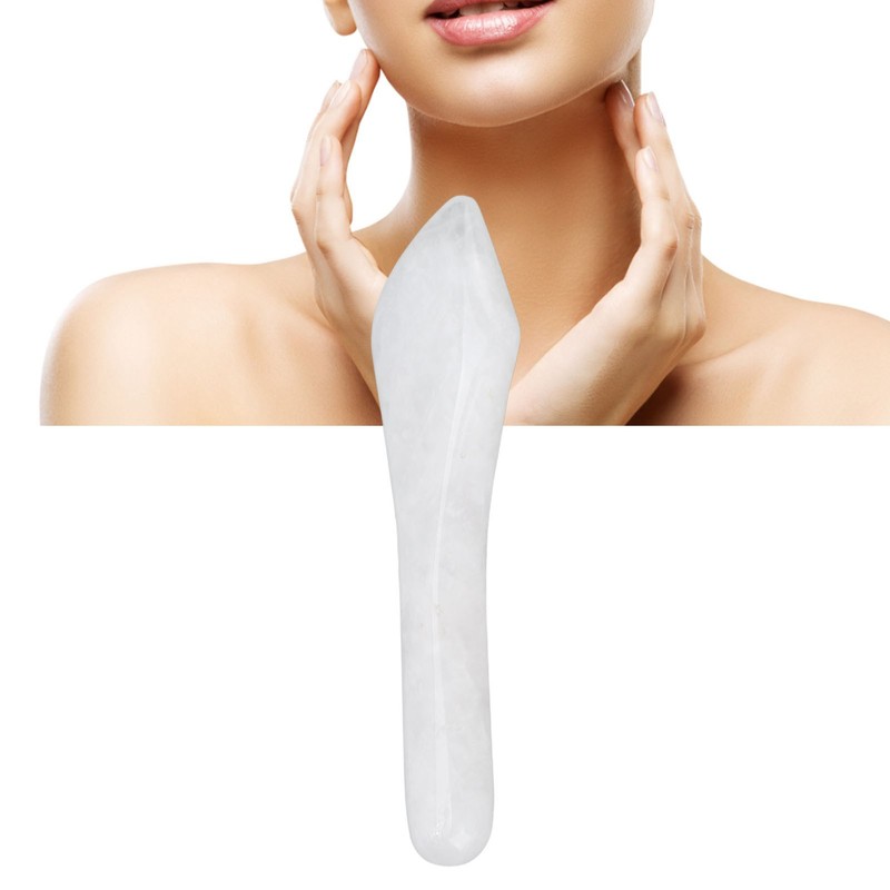Gua Sha Scraping Massage Tool Portable Jadestone Shoulder Neck Relax