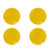 MISUVRSE Number 4Pcs Race Number Magnetic Race Bib Holders Running