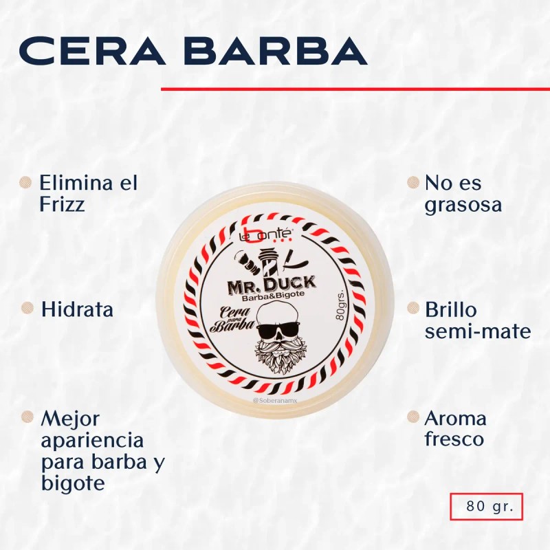 Cera Para Barba Y Bigote Mr. Duck Labonté 80g