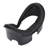 VR Face Pad Black Raised PU Leather Sweat Proof Light