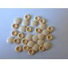 Hinge and Bracket Supplies 10Mm Hole Cover Caps 50 Pce