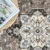 Washable Living Room Area Rug - 5'x7 'Large Bedroom Rug