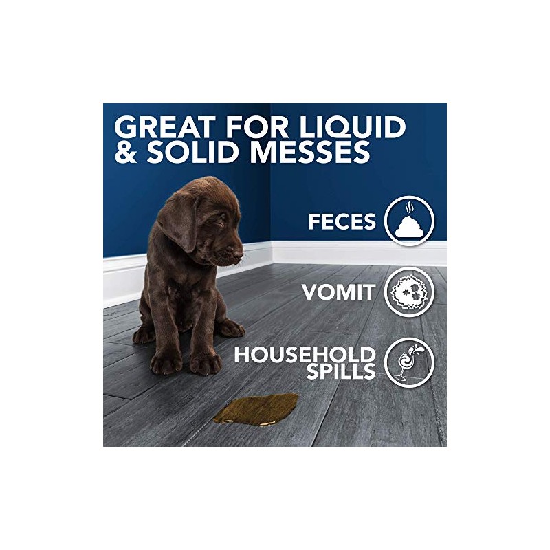Simple Solution Abzorbitall Pet Mess Toallas absorbentes Hojas de limpieza