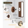 DetarZinLED Battery Operated Wall Sconces Set of 2,Rechargeable Wall Lights