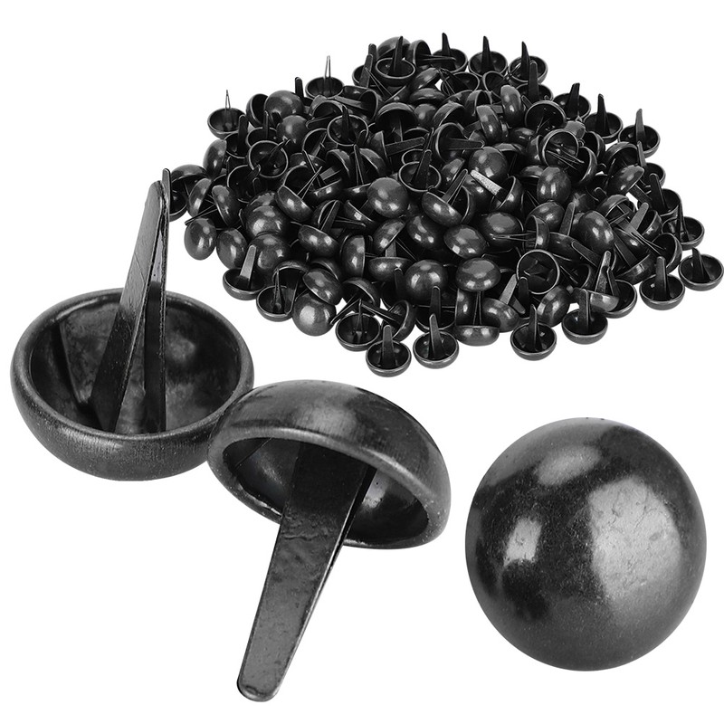200Pcs Feet Pin Mushroom Shaped Tapered Stud 15mm Hardware Fitting