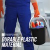 Colour Coded Plastic Bucket with Handle, 2 Gallon (7.5L) Household
