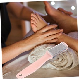 Baluue Foot File Set 4pcs Callus Remover Scrubber Foot Care Tool for Smooth Skin Random Color