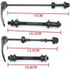 Bessy shop Quick Releases Set,1 Pair Quick Release Bicycle Hub