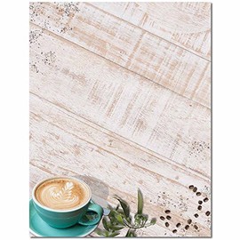 Coffee Time Letterhead Laser & Inkjet Printer Paper, 100 pack