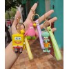 KH Llavero Caricatura Bob Esponja 3d Gancho Accesorio Cascabel