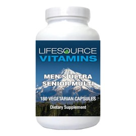 Lifesource Multivitamínico Hombres Mayores 180 Cápsulas