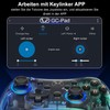 HASACOOL Switch Controller, Switch Pro Controller mit Transparent/Leuchtend/Aufwecken/App-Steuerung, Wireless Controller