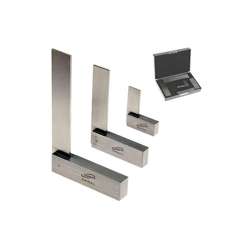 iGaging Machinist Square 90° Right Angle Precision Engineer Set 2"