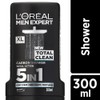L'Oreal Men Expert Total Clean Shower Gel, 300ml, Packaging may