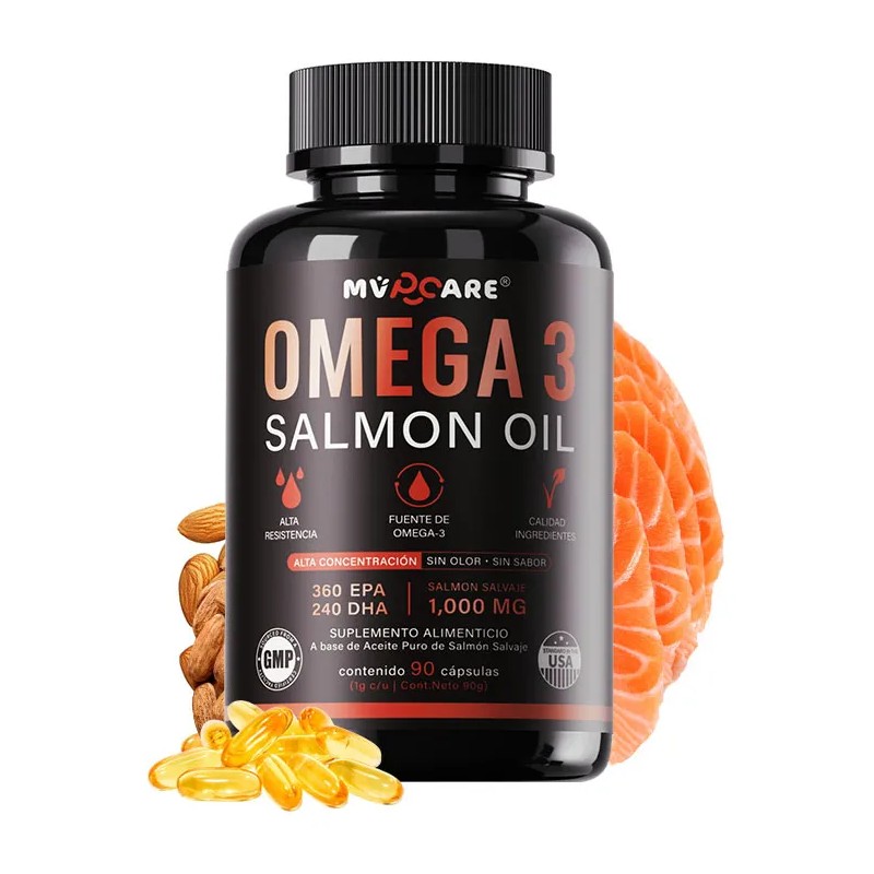 Natural Ultimate Omega 3 90 Capsulas Nordic 1000mg Mvpcare Sin