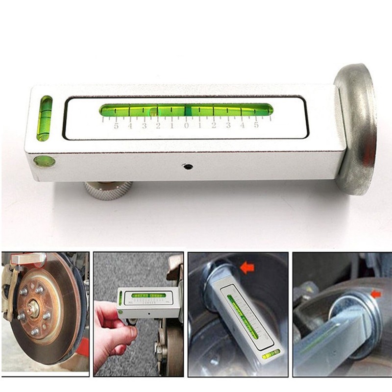 4 Wheel Positioning Magnetic Level Gauge Super Suction Camber Castor