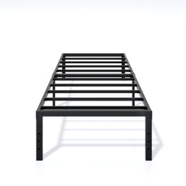 LUMUNANCE Metal Bed Frame Twin Size - 16 Inch Heavy-Duty Twin Platform Bed Frame No Box Spring Needed, Easy Assembly, Noise-Free, Sturdy Mattress Foundation, Underbed Storage Space