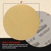 ProductionShop Premium 6" Gold Sanding Discs, 100 Disc Variety Pack,