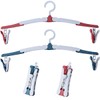 HGEN Folding Hanger, Travel, Business Trip, Camping, Outdoor, Portable Hanger,